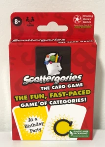 Scattergories Kartenspiel Spaß Schnelles Spiel der Kategorien ab 8 Jahren Neu Versiegelt - Bild 1 von 2