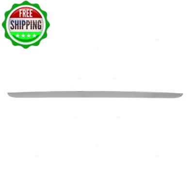 New Hood Panel Molding Front For 2007-2014 GMC Yukon XL 1500 Denali Chrome Trim Foto 1 de 4