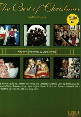 THE BEST OF CHRISTMAS - EASY PIANO VOCAL SONGBOOK (w, w/o performance CD) - Image 1 of 2