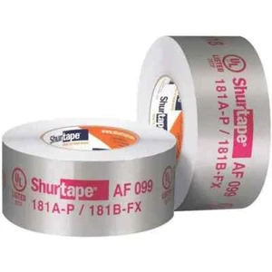 Shurtape 181A-P/B-FX Aluminum Foil Repair Tape 2.83" X 60 Yds - (LOT OF 2) - Picture 1 of 2