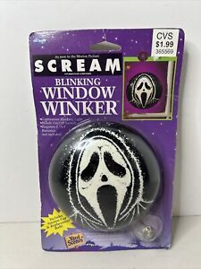 Scream Ghostface Vintage Blinking Window Winker 1997 Ghostface Halloween Horror