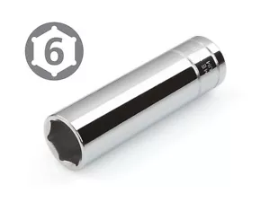 TEKTON 14256 1/2-Inch Drive by 16mm Deep Socket, Cr-V, 6-Point - Picture 1 of 2