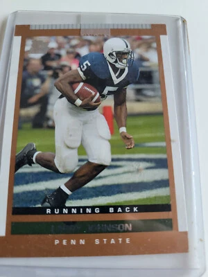 2003 Topps Draft Chrome Gold Refractor #131 Larry Johnson RC Rookie PENN STATE - Image 1 of 2