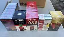 Lot Of  28 Blank Video Tapes - RCA TDK SONY