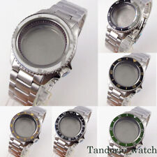 42mm Fit NH34A NH35 NH36 SKX007 Watch Case Sapphire Glass Ceramic Insert  at 3.8