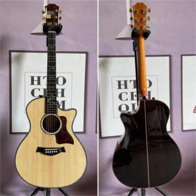 Factory 916 Grand Auditorium Acoustic Electric Guitar Natural Solid Spruce Top - Image 1 of 4