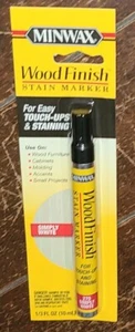 Minwax Wood Finish Stain Marker ☆SIMPLY WHITE☆ Touch Ups & Staining (1/3fl oz) - Picture 1 of 2