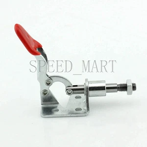 4x GH-301BM 45Kg 100 Lbs Steel Pull Hand Tool Toggle Clamp Red Handle Metal-Head - Picture 1 of 4