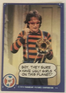 Vintage Mork And Mindy Trading Card #67 1978 Robin Williams - Picture 1 of 2