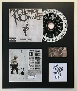 MY CHEMICAL ROMANCE - Signed Autographed - THE BLACK PARADE - Album Display - Picture 1 of 1