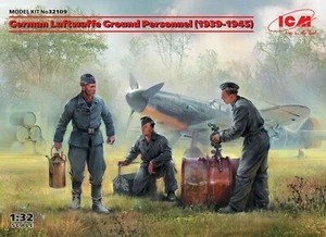 32109 ICM: Deutsche Luftwaffe Bodenpersonal (1939-1945) (3 Figuren) in 1:32 - Bild 1 von 1