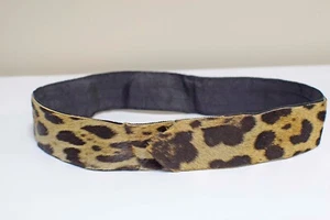 Vintage Antique Fur Hair Calf Belt 1930s/40s ~ Medium ~ 29 1/3" - Picture 1 of 4