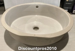 Kohler 2881-NY Verticyl 19-1/4" oval undermount bathroom sink Dune - Picture 1 of 3