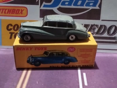Rolls Royce Silver Wraith Dinky #150 con caja de reproducción Foto 1 de 4