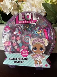 L.O.L. Überraschung! Secret Message Schmuckherstellung Bastelset Neu im Paket LOL - Bild 1 von 2