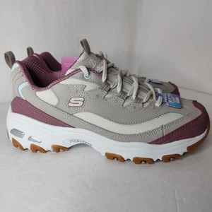 Skechers Donna D'Lites - Voto Popolare - Taupe/Multi - Donna - Foto 1 di 9