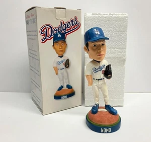 DODGERS FIRST JAPANESE PITCHER ~ Hideo Nomo 2002 LA Dodgers Bobblehead SGA - Picture 1 of 1