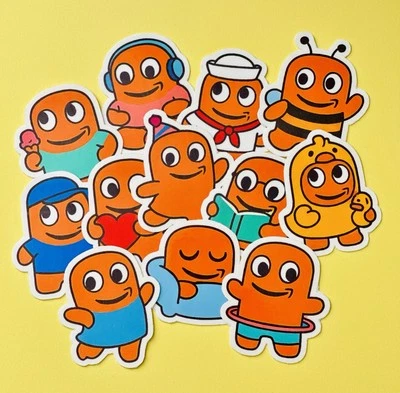 DIY 12 Pcs Amazon Peccy Fun Stickers Laptop, Journal, Tumbler Employee SWAG