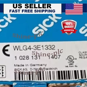 SICK WLG4-3E1332 1028131 10...30VDC SENSOR . NEW IN BOX . DHL - Picture 1 of 4