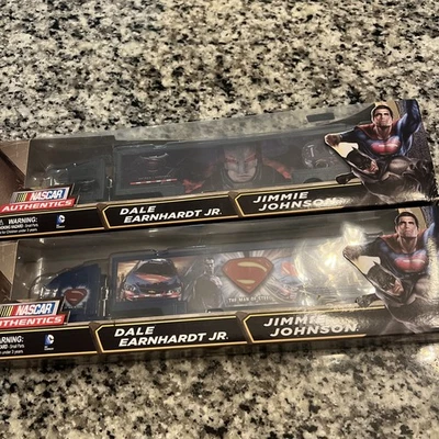 Набор NASCAR Authentics No48 Dale Jr. & Jimmie Johnson Man Of Steel 2016 1:64 - Изображение 1 из 3