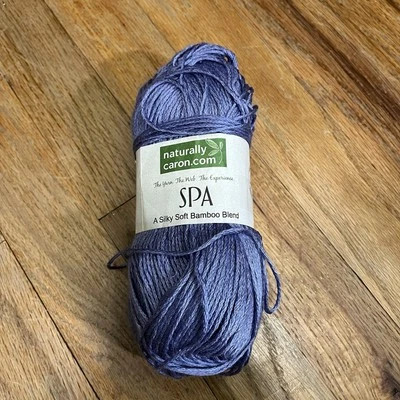 Naturally Caron Yarn ~ SPA ~ Bamboo Blend  Berry Frappe - 1 SKEIN READ - Image 1 of 4