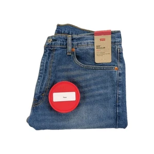 Levi's 505 Regular Fit Men's Jeans 36x30 Straight Fit Stretch New - Picture 1 of 15