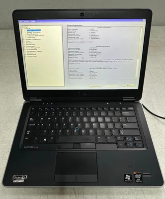 Dell Latitude E7440 14" FHD (i7-4600U, 8GB RAM, Boot 2 Bio) NO HD/CADDY/ADAPTER - Image 1 of 4