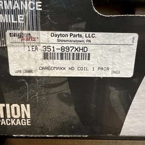 Dayton Parts 351-897XHD Cargo Maxx Hd Coil Springs Pair-Rear - Picture 1 of 2