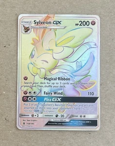 2017 Pokemon Guardians Rising Sylveon GX Card 158/145 - Picture 1 of 2