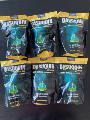 6 - Dasuquin with MSN Joint Health Large Dogs - 504 SOFT CHEWS! 106LB - Image 1 of 3