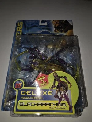 Transformers Beast Machines Blackarachnia Hasbro 1999 Deluxe Figure - Image 1 of 4