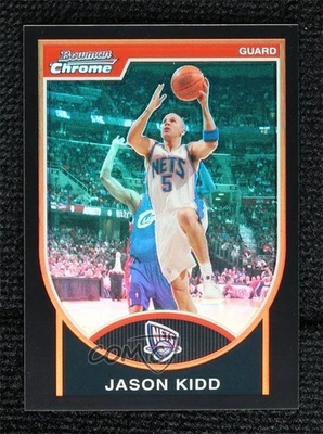 Bowman Draft Picks & Stars 2007 cromo refractor negro 82/199 Jason Kidd #55 patio Foto 1 de 3