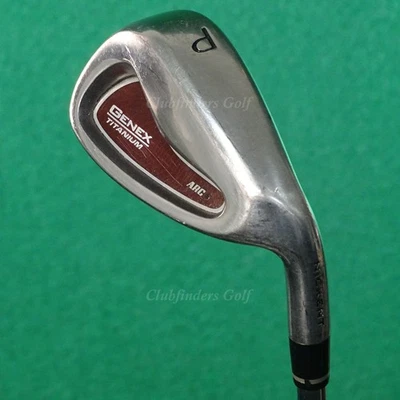 Nickent Genex Titanium Arc PW Pitching Wedge True Temper ST-90 Steel Stiff - Image 1 of 2