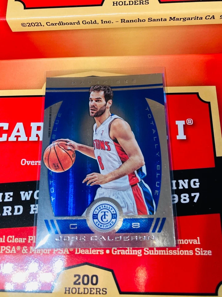 2013-14 Totally Certified Blue #61 Jose Calderon /49 V343 MAVS NBA CARDS - Image 1 of 2
