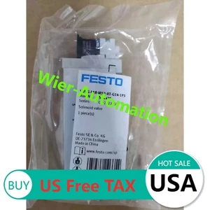 US FREE TAX New FESTO VUVG-L18-M52-RT-G14-1P3 574428 Solenoid Valve - Picture 1 of 8