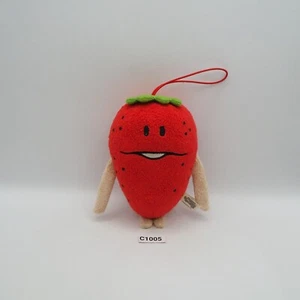 Muñeca de peluche Nameko Mushroom C1005 Red Fresa Furyu Mascota 4,5" Japón - Imagen 1 de 5