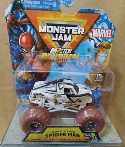 MONSTER JAM. 1:64. SPIDER-MAN. MYSTERY MUDDER. SM2-01. CLEANED AND REPACKAGED. - Picture 1 of 1