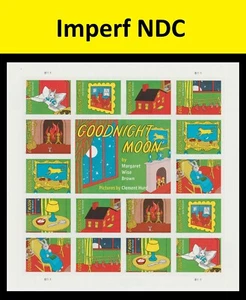 US 6002i Goodnight Moon imperf NDC sheet 16 MNH 2025 - Picture 1 of 1