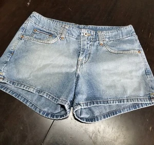 LUCKY SIZE 8/29 WOMENS SHORTY SHORT DENIM.BEACH.POOL.HOT PANTS - Picture 1 of 8