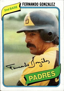 FERNANDO GONZALEZ 1980 Topps #171 BUY ANY 2 ITEMS FOR 50% OFF   B214R2S6P96