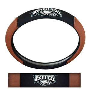 Philadelphia Eagles NFL Pigskin Steering Wheel Cover - Picture 1 of 1