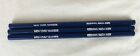 Vintage Lot of 3 Blue White NEW YORK YANKEES Pencils No Erasers 