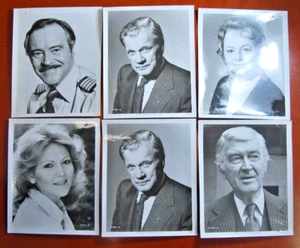 AIRPORT 77 Original Movie Still 8x10 Jack Lemmon, Lee Grant & 0thers x 6 staples - Picture 1 of 8