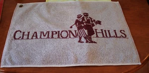 Champion Hills Club - Golf Bag Towel - Picture 1 of 2