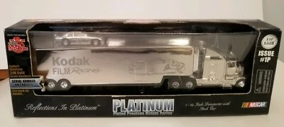 Racing Champions Nascar Platinum Plated Transporter 1:64 #4 Bobby Hamilton Kodak - Image 1 of 4