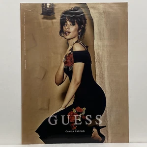 2017 Guess PRINT AD Camila Cabello Tatiana Gerusova Marciano Sexy Surprise - Picture 1 of 2