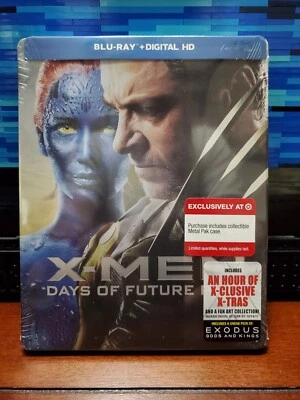 X-Men: Days of Future Past Steelbook (Blu-ray Disc, 2016) Free Shipping - Image 1 of 3