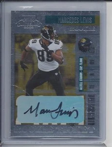 MARCEDES LEWIS 2006 PLAYOFF CONTENDERS ROOKIE TICKET JAGUARS TRUE RC AUTO #106 - Picture 1 of 1