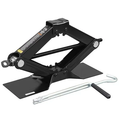 BIG RED 1.5 Ton (3,000 lb)Torin Steel Scissor Lift Jack Car Kit AT10152BR Black. - Image 1 of 4