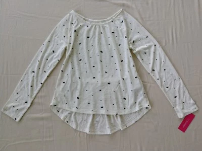 女童长袖针织金色 Lurex 球衣皇冠印花上衣 - Xhiaration L(10/12) — 第 1/4 张图片